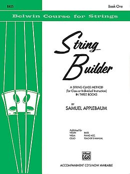 Samuel Applebaum Notenblätter String Builder vol.1