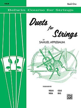 Samuel Applebaum Notenblätter Duets for Strings vol.1 2 violins