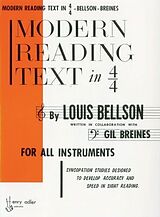 Kartonierter Einband (Kt) Modern Reading Text in 4/4 von Louis Bellson, Gil Breines
