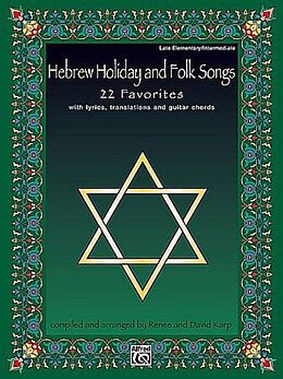 Notenblätter Hebrew Holiday and Folk Songs