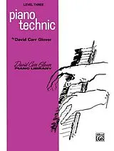 David Carr Glover Notenblätter Piano Technic Level 3