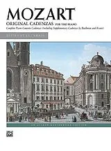 Wolfgang Amadeus Mozart Notenblätter Original Cadenzas
