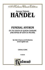 Georg Friedrich Händel Notenblätter FUNERAL ANTHEM ON THE DEATH OF