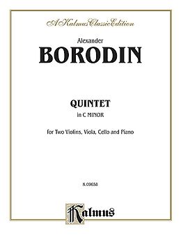 Alexander Porfirjewitsch Borodin Notenblätter Quintet c minor