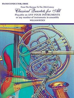 William Ryden Notenblätter Classical Quartets for all