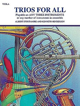 Albert Stoutamire, Kenneth Henderson Notenblätter Trios for All