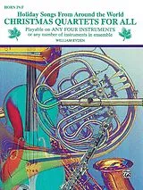 William Ryden Notenblätter Christmas Quartets for all