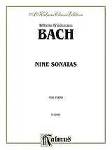 Wilhelm Friedemann Bach Notenblätter 9 Sonatas