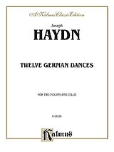 Franz Joseph Haydn Notenblätter 12 German Dances