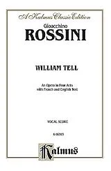 Gioacchino Rossini Notenblätter William Tell