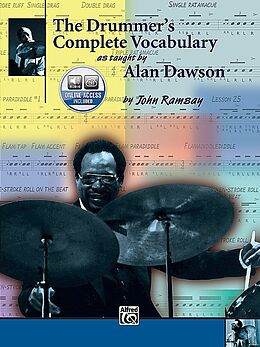 Kartonierter Einband The Drummer's Complete Vocabulary as Taught by Alan Dawson: Book & Online Audio von Alan Dawson, John Ramsay