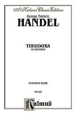 Georg Friedrich Händel Notenblätter Theodora miniature score