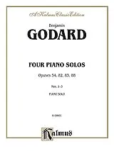 Benjamin Louis Paul Godard Notenblätter 4 Piano Solos op. 54, 82, 83, 88