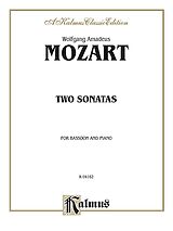 Wolfgang Amadeus Mozart Notenblätter 2 Sonatas