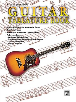  Instrumente+Zubehör Guitar Tablature Book