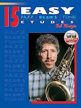Couverture cartonnée 15 Easy Jazz, Blues &amp; Funk Etudes de Bob Mintzer