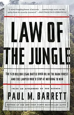 E-Book (epub) Law of the Jungle von Paul M. Barrett