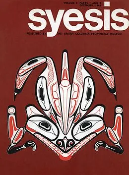 E-Book (pdf) Syesis: Vol. 2, No. 1 and 2 von The Royal British Columbia Museum