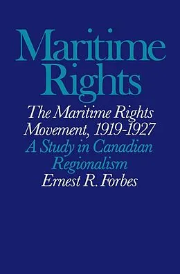 E-Book (pdf) Maritime Rights Movement/Univ Microfilm von Ernest R. Forbes