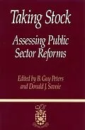 E-Book (pdf) Taking Stock von Guy Peters, Donald J. Savoie
