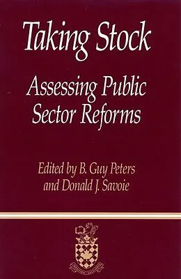 E-Book (pdf) Taking Stock von Guy Peters, Donald J. Savoie