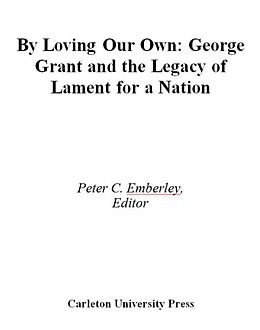 E-Book (pdf) By Loving our Own von Peter C. Emberley