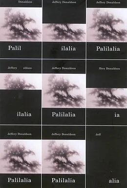 E-Book (pdf) Palilalia von Jeffery Donaldson