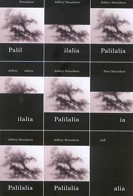 E-Book (epub) Palilalia von Jeffery Donaldson