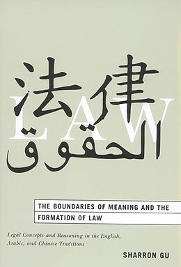 eBook (epub) Boundaries of Meaning and the Formation of Law de Sharron Gu