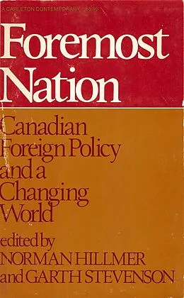 E-Book (pdf) Foremost Nation von Norman Hillmer