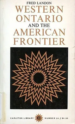 E-Book (pdf) Western Ontario and the American Frontier von Fred Landon