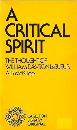 E-Book (pdf) Critical Spirit von McKillop