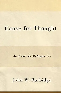 E-Book (pdf) Cause for Thought von John W. Burbidge