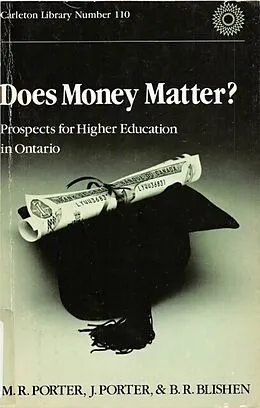 E-Book (pdf) Does Money Matter? von Marion R. Porter, John Porter