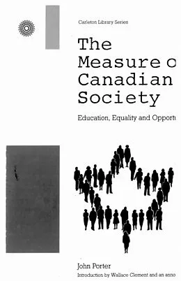 E-Book (pdf) Measure of Canadian Society, The von John Porter