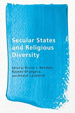 Kartonierter Einband Secular States and Religious Diversity von Bruce (EDT) Berman, Rajeev (EDT) Bhargava, Lalib