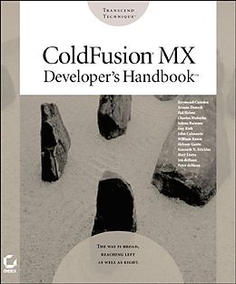 eBook (pdf) ColdFusionMX Developer's Handbook de Raymond Camden, Arman Danesh, Hal Helms