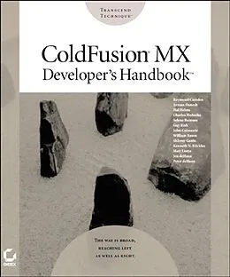E-Book (pdf) ColdFusionMX Developer's Handbook von Raymond Camden, Arman Danesh, Hal Helms