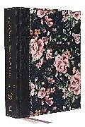 Fester Einband NKJV, Journal the Word Bible: Reflect, Journal or Create Art Next to Your Favorite Verses (Cloth over Board, Blue Floral, Red Letter, Comfort Print) von Thomas Nelson