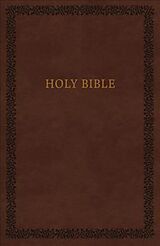 Couverture en cuir NKJV, Holy Bible, Soft Touch Edition, Leathersoft, Brown, Comfort Print de Thomas Nelson