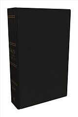 Leder-Einband NKJV Study Bible, Premium Bonded Leather, Black, Comfort Print von Thomas Nelson