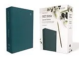 Leder-Einband NET Bible, Journal Edition, Leathersoft, Teal, Comfort Print von Thomas Nelson