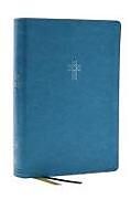 Couverture en cuir NKJV, The Bible Study Bible, Leathersoft, Turquoise, Comfort Print de Sam O'Neal