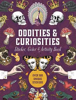 Fester Einband Oddities & Curiosities Sticker, Color & Activity Book von Editors of Chartwell Books