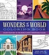 Couverture cartonnée Wonders of the World Coloring Book de Editors of Chartwell Books