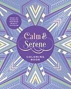 Couverture cartonnée Calm & Serene Coloring Book de Editors of Chartwell Books