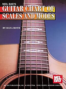 Dana Roth Notenblätter Guitar Chart of Scales and Modes