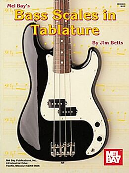 Jim Betts Notenblätter Bass Scales in Tablature