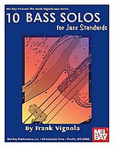 Frank Vignola Notenblätter 10 Bass Solos for Jazz Standards