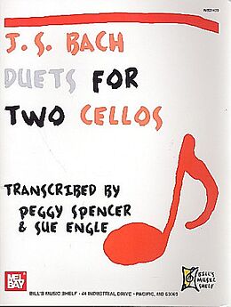 Johann Sebastian Bach Notenblätter Duets